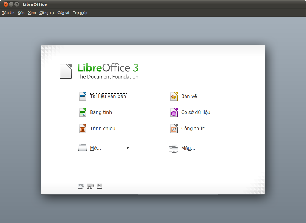 Tải về LibreOffice